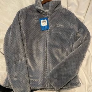 Grey Columbia Zip up